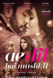 Ae Dil Hai Mushkil 2016 Full Movie Free Download DvdRip